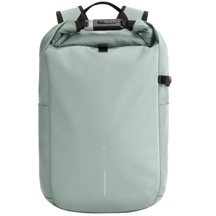 Tootefoto - XD-Design Urban wasserabweisender Anti-Diebstahl Rucksack Iceberg green, schwarz