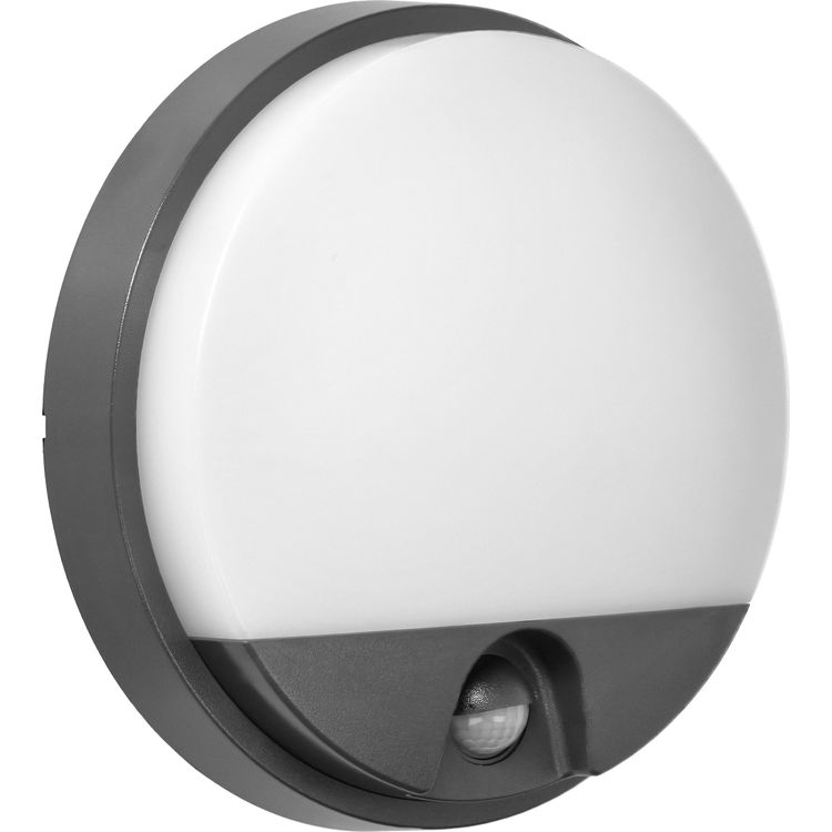 Tootefoto - Orno AGAT LED seinavalgusti 10W, liikumisanduriga aiakinnitus 140 kraadi, 800lm, IP54, 4000K, hall