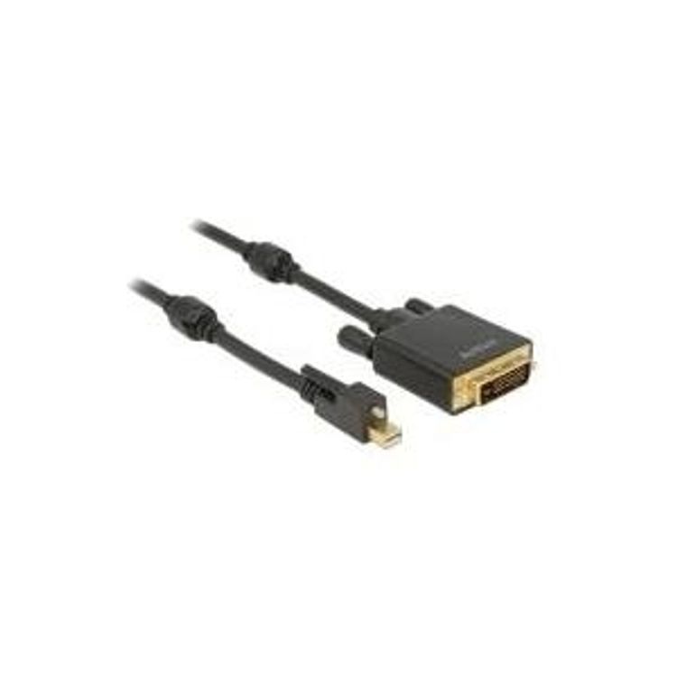 Tootefoto - DeLOCK 83726 videokaabliadapter 2 m Mini DisplayPort DVI Must