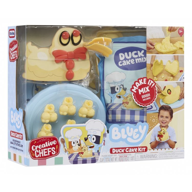 Tootefoto - Plastic mass Creative Chefs Bluey Duck Cake Mix