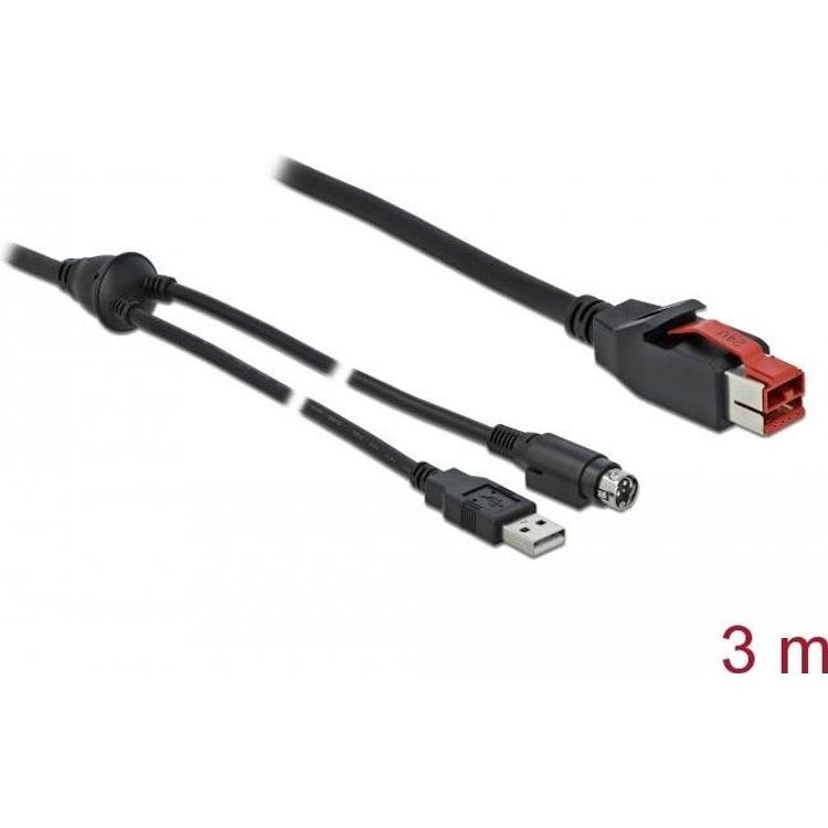 Tootefoto - DeLOCK 85942 printerikaabel 3 m Must