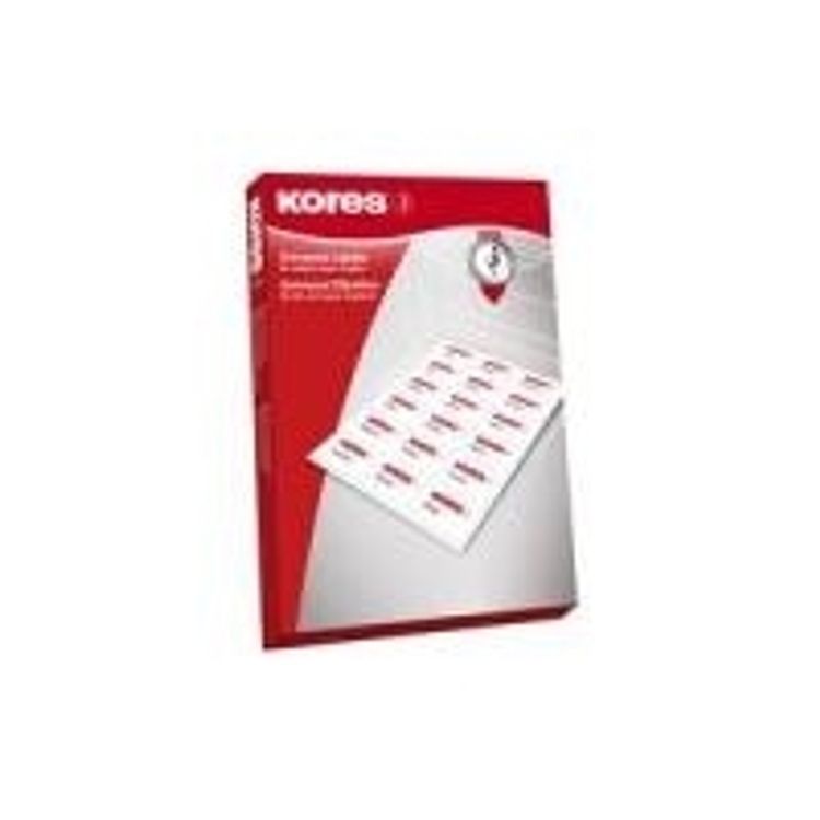 Tootefoto - Kores Universal-Etiketten, 105,0 x 35,0 mm, wei , GP Rand oben + unten (L10535)
