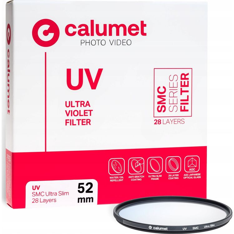Tootefoto - Calumet Calumet filter UV SMC 52 mm Ultra Slim 28 kihti