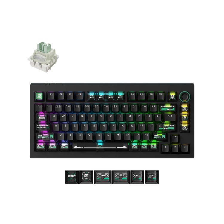 Tootefoto - Keychron Lemokey L5 HE W1 Magnetic Switch Custom Gaming Keyboard