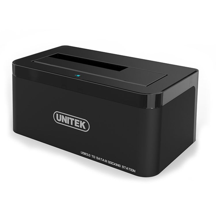 Tootefoto - UNITEK Y-1078 HDD/SSD dokkimisjaam USB 3.2 Gen 1 (3.1 Gen 1) Type-B Must