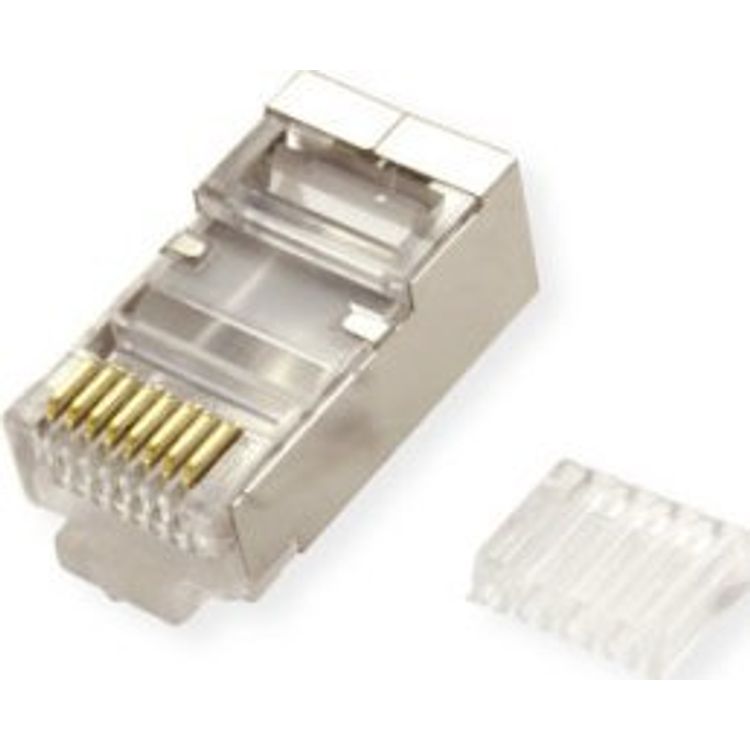 Tootefoto - V rtus RJ-45 pistiku kat. 6/6A STP 100 tk.