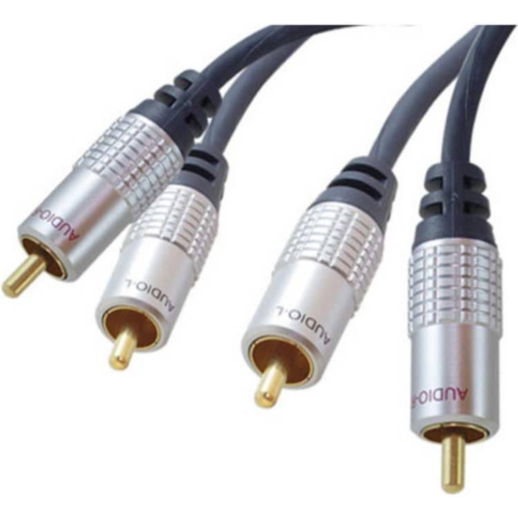Tootefoto - shiverpeaks sp-PROFESSIONAL audiokaabel 3 m 2 x RCA Sinine, Kroom