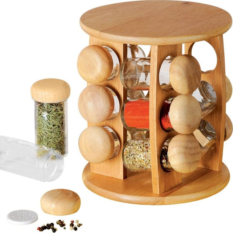 Tootefoto - Orion Stojak na przyprawy p ka przyprawnik pojemniki 12 uniwersalny