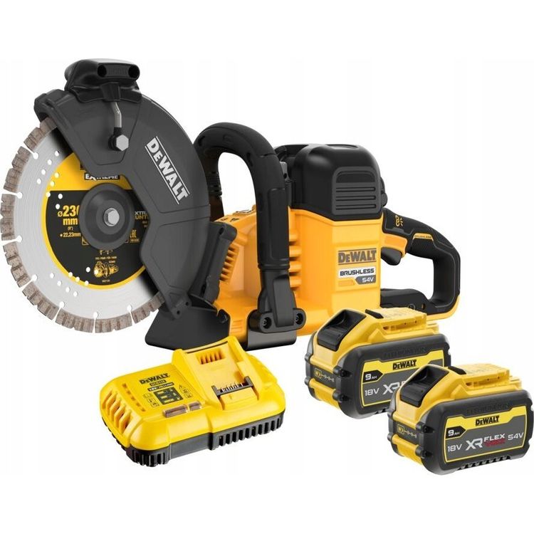 Tootefoto - Dewalt 54v xr fv l ikur 230mm 2x9ah