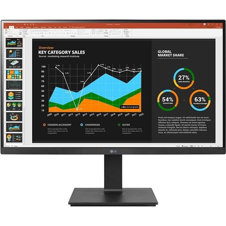 Tootefoto - Lg Led-Monitor 27Bq75Qb-B.aeu - 68.47 Cm (27") - 2560 X 1440 Qhd