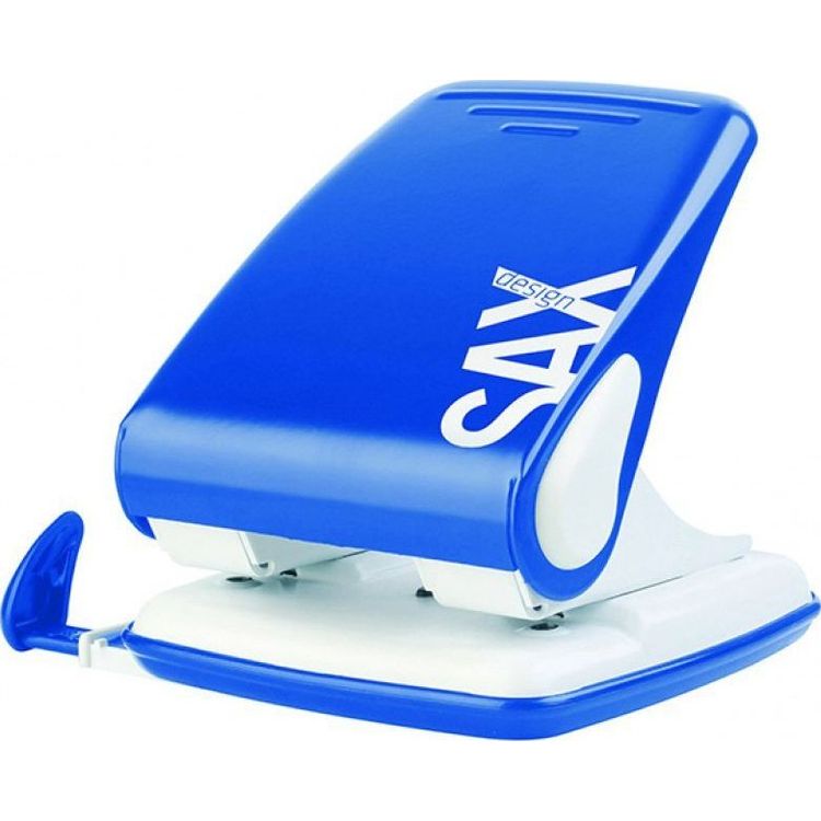 Tootefoto - Dziurkacz SAX 518 40 kartek Niebieski (ISAXD518-01)