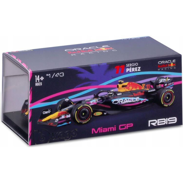 Tootefoto - Bburago Race Oracle Red Bull Racing RB19 #11 1:43 BBURAGO