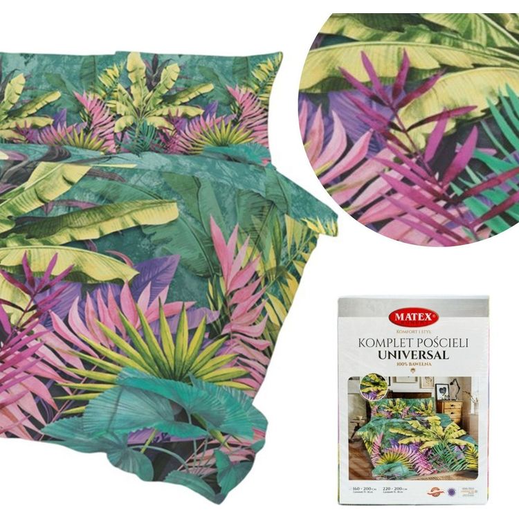 Tootefoto - Multitex voodipesu 220 x 200 puuvilla universaalne matex 09