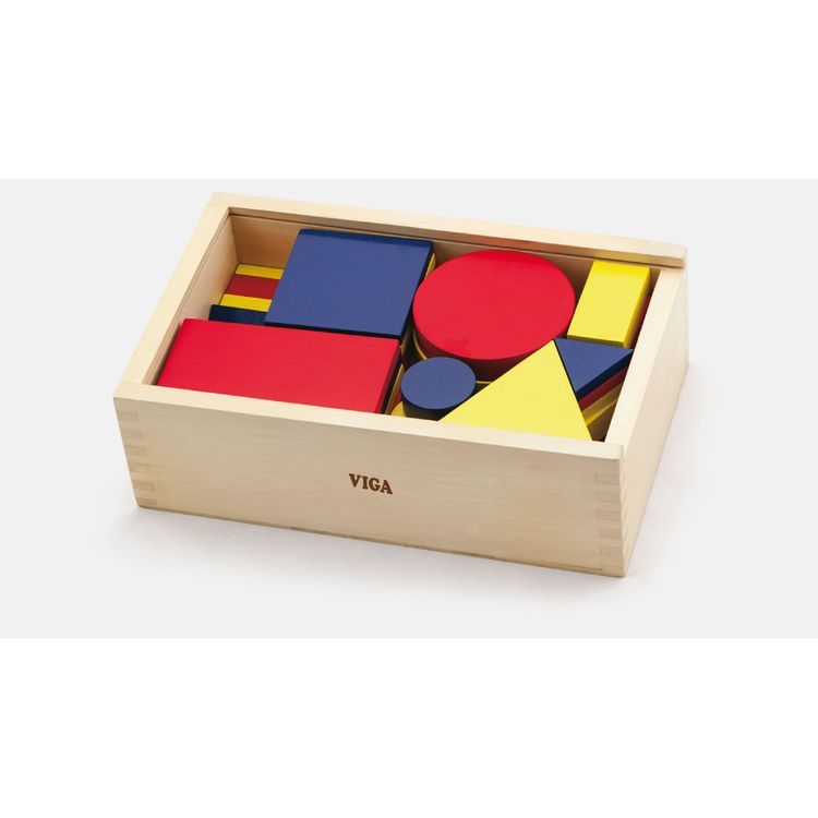 Tootefoto - Viga Loogilised klotsid - geomeetrilised kujundid