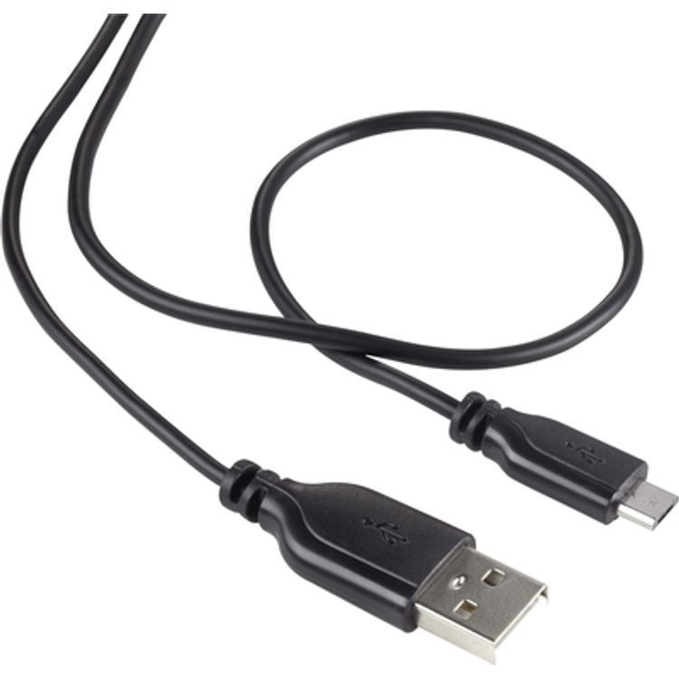 Tootefoto - Renkforce RF-4032111 USB-kaabel 1 m USB 2.0 USB A Micro-USB B Must