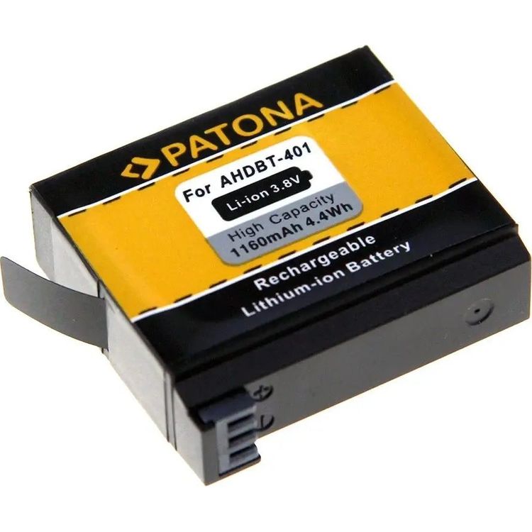 Tootefoto - Akumulator Patona PATONA 1235 bateria do aparatu/kamery Litowo-jonowa (Li-Ion) 1160 mAh