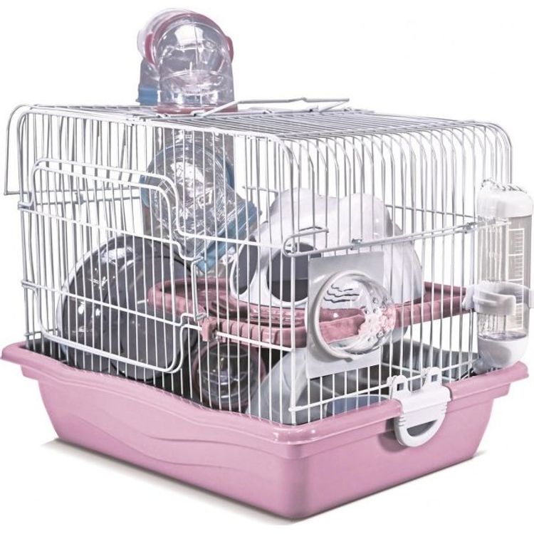 Tootefoto - Panama Pet Klatka dla gryzoni, 35,5x26,6x27,5 cm, bia o/r owa