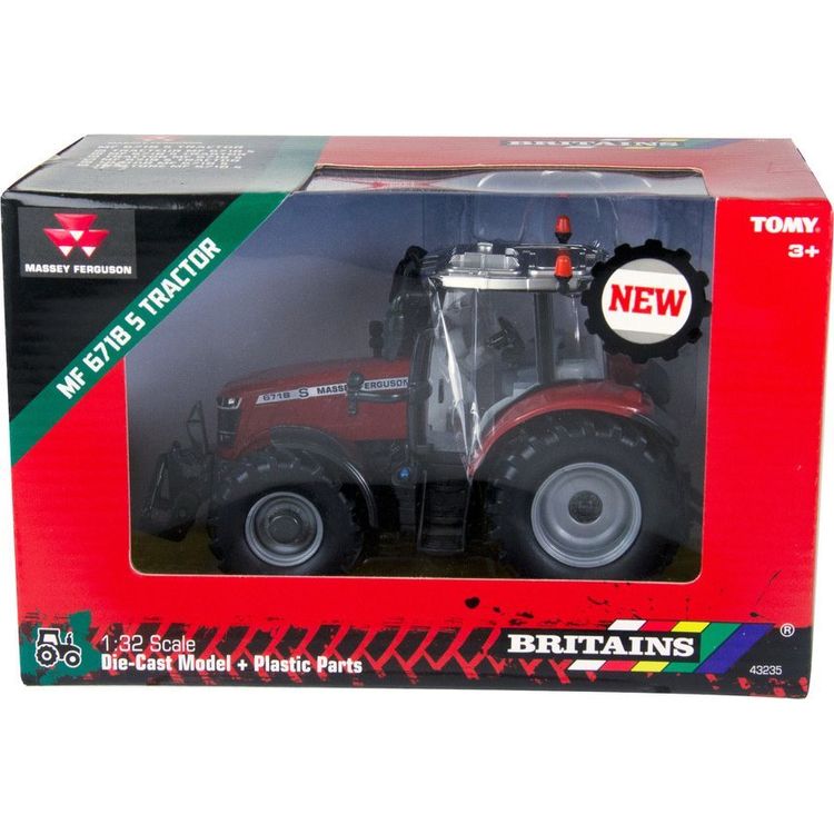 Tootefoto - Tomy TOMY Britains traktor Massey Ferguson 6718S 43235