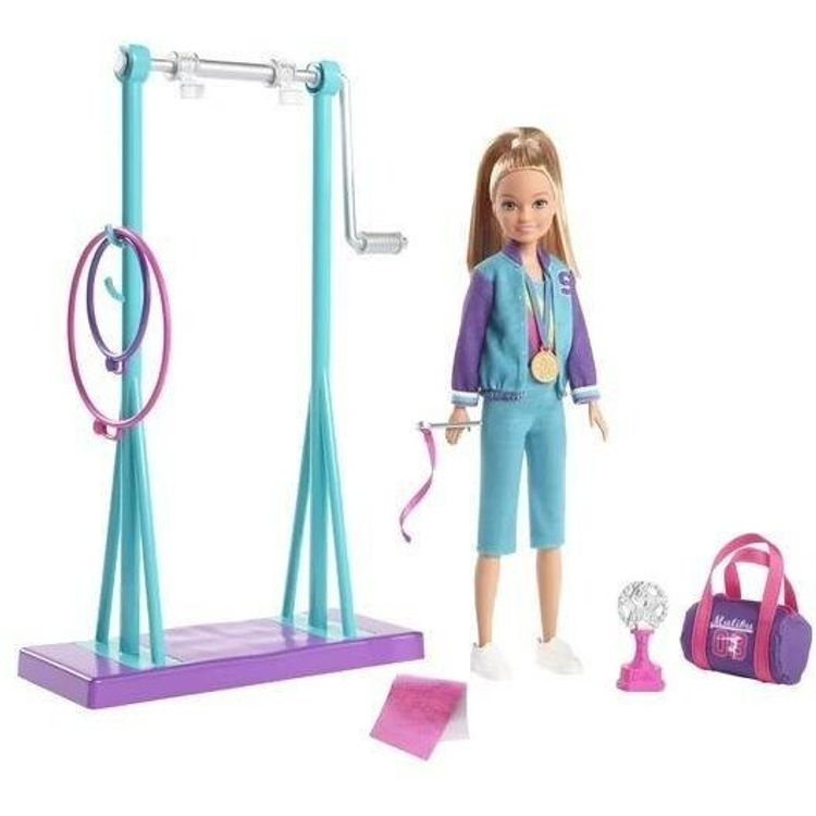 Tootefoto - Barbie Doll Mattel Barbie Clash Gymnast