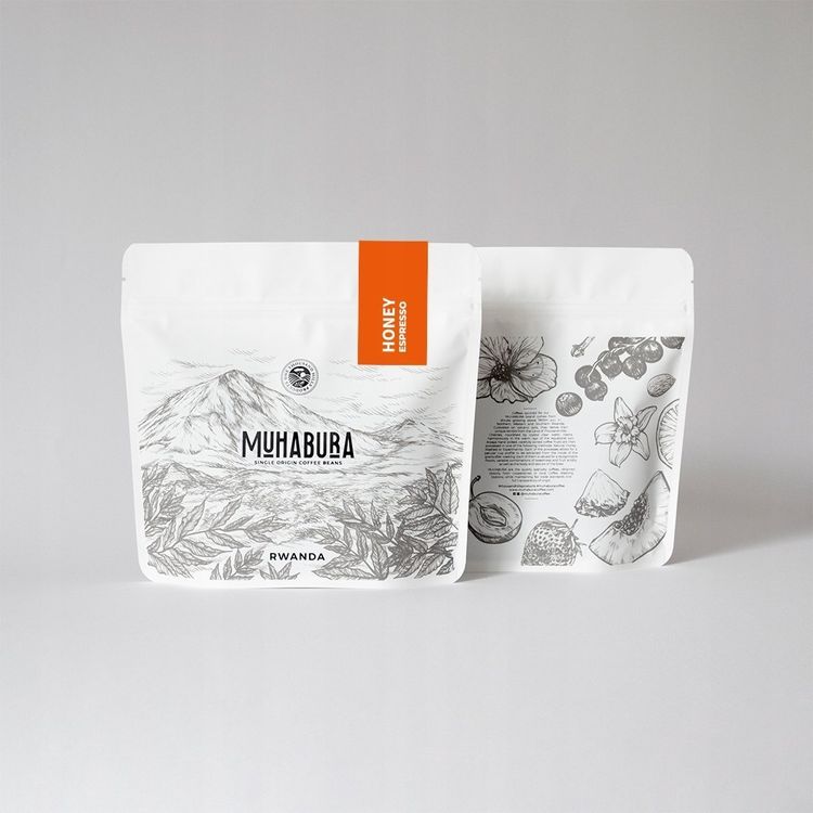 Tootefoto - Kohvioad RWANDA MUHABURA HONEY ESPRESSO 1kg