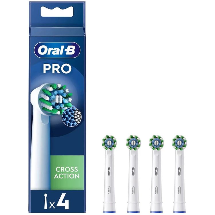 Tootefoto - Oral-B Pro CrossAction -vaihtoharjat, 4 kpl