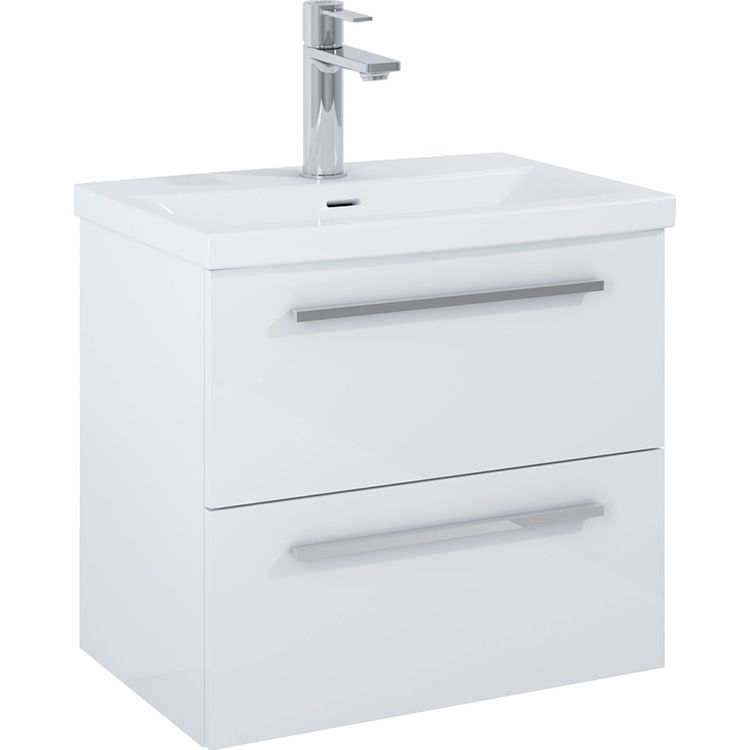 Tootefoto - A857969806 / ROCA / KWADRO / KWADRO VANNITOAKAPP 60 CM 2 SAHTLIGA, KOMPLEKTORIKS HEBE VALUKAPIGA, VALGE L IK / VAHETUS 166712 /