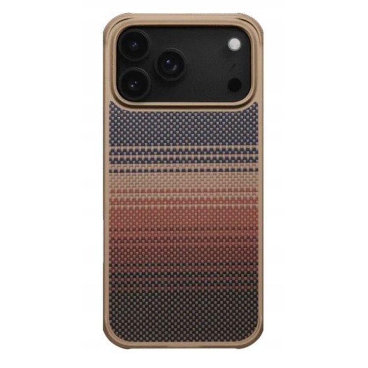 Tootefoto - Etui PITAKA Aramid ProGuard MagSafe do iPhone 17 Pro sunset