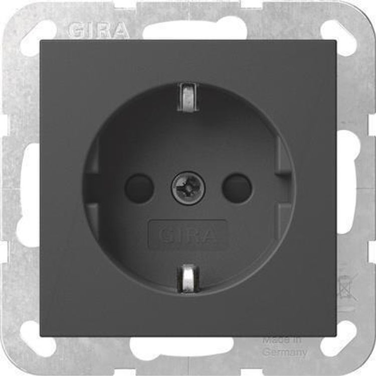 Tootefoto - GIRA 4755005 SCHUKO LED-Leuchte + SH o.K (4755005)