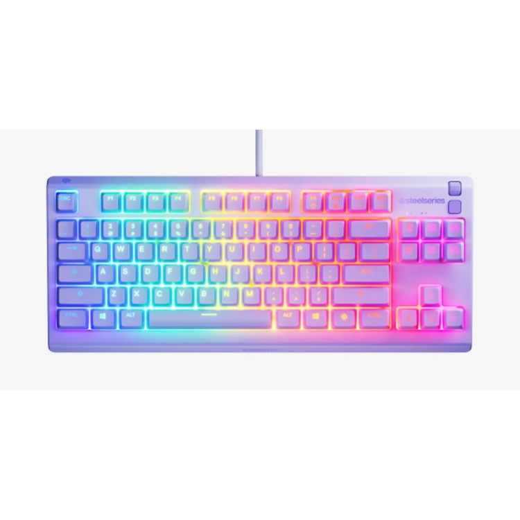 Tootefoto - Keyboard SteelSeries Apex 3 TKL US, lavender