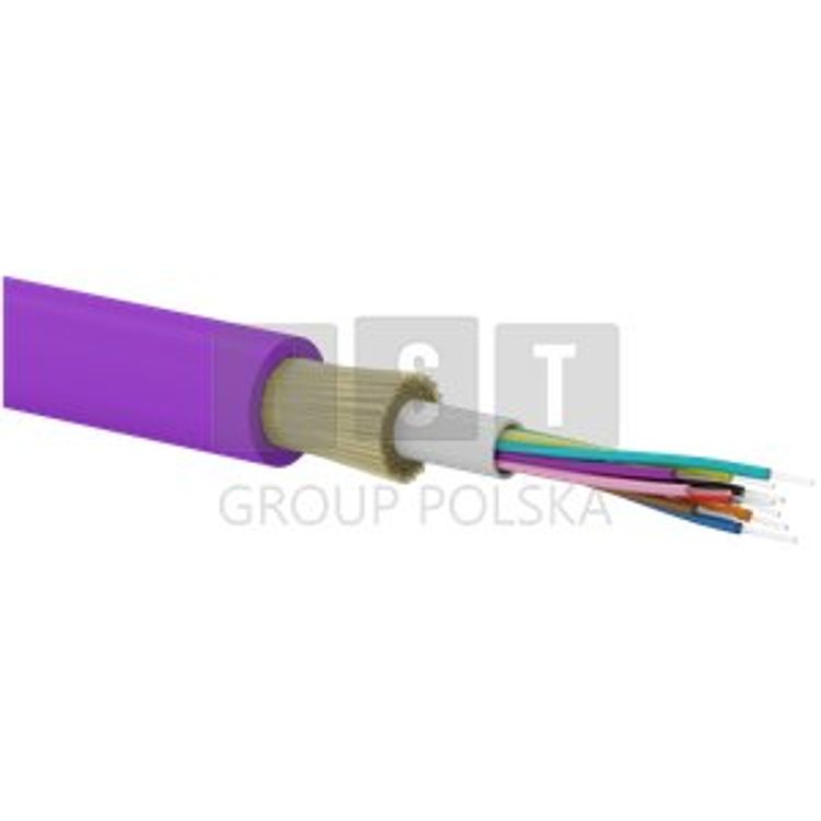 Tootefoto - Kabel wiat owodowy OM4 B2ca U-DQ(ZN)BH uniwersalny trudnopalny "FireHardy" MM 8G 50/125 LSOH ALANTEC