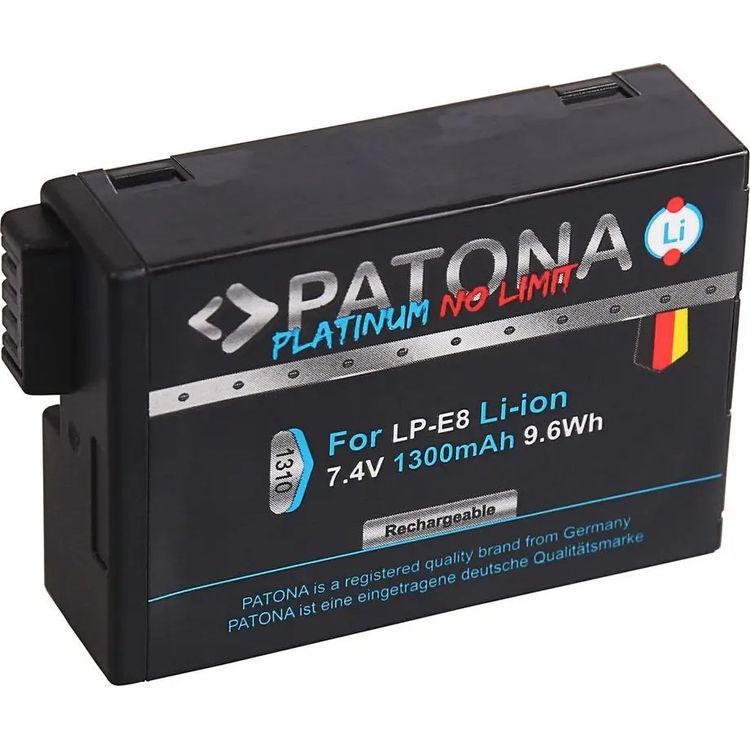 Tootefoto - Patona aku PATONA 1310 kaamera/kaamera aku Liitiumioon (Li-Ion) 1300 mAh