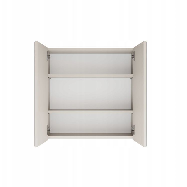 Tootefoto - Seinale paigaldatav peegliga vannitoakapp kraanikausi kohal POLA 2DL 2 uksega KASZMIR