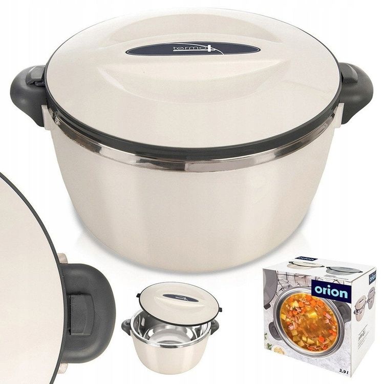 Tootefoto - Termos obiadowy stalowy TERMO 3,5 l