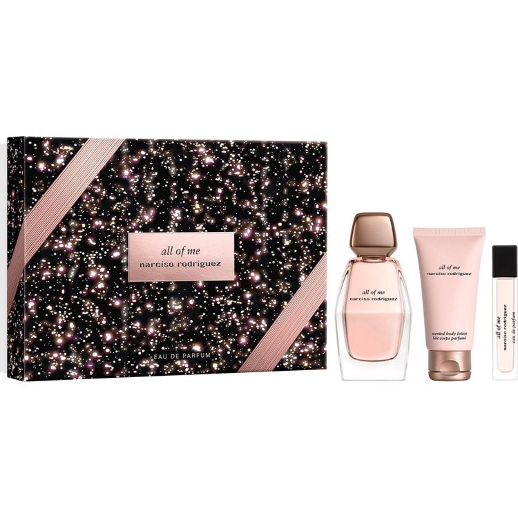 Tootefoto - Komplekt Narciso Rodriguez: All Of Me, Eau De Parfum, Naistele, 90 ml + All Of Me, Eau De Parfum, Naistele, 10 ml + All Of Me, Niisutav, Kehakreem, 50 ml Naistele