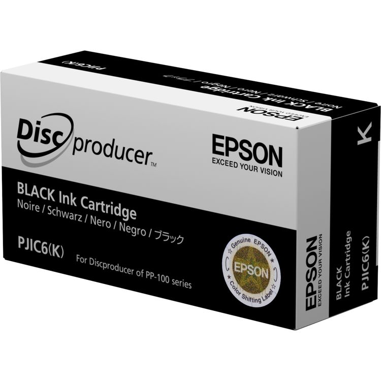 Tootefoto - Epson Discproducer Ink Cartridge, Black (MOQ=10)