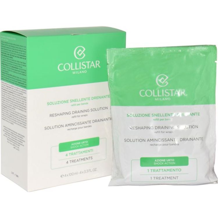 Tootefoto - Collistar Reshaping draining solution refill for wraps 4x100 ml