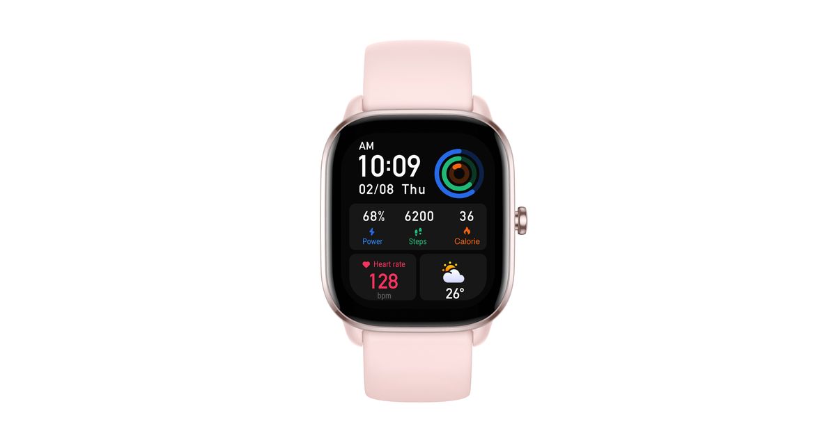 Smartwatch - AMAZFIT GTS 2 mini Flamingo Pink, Rosa