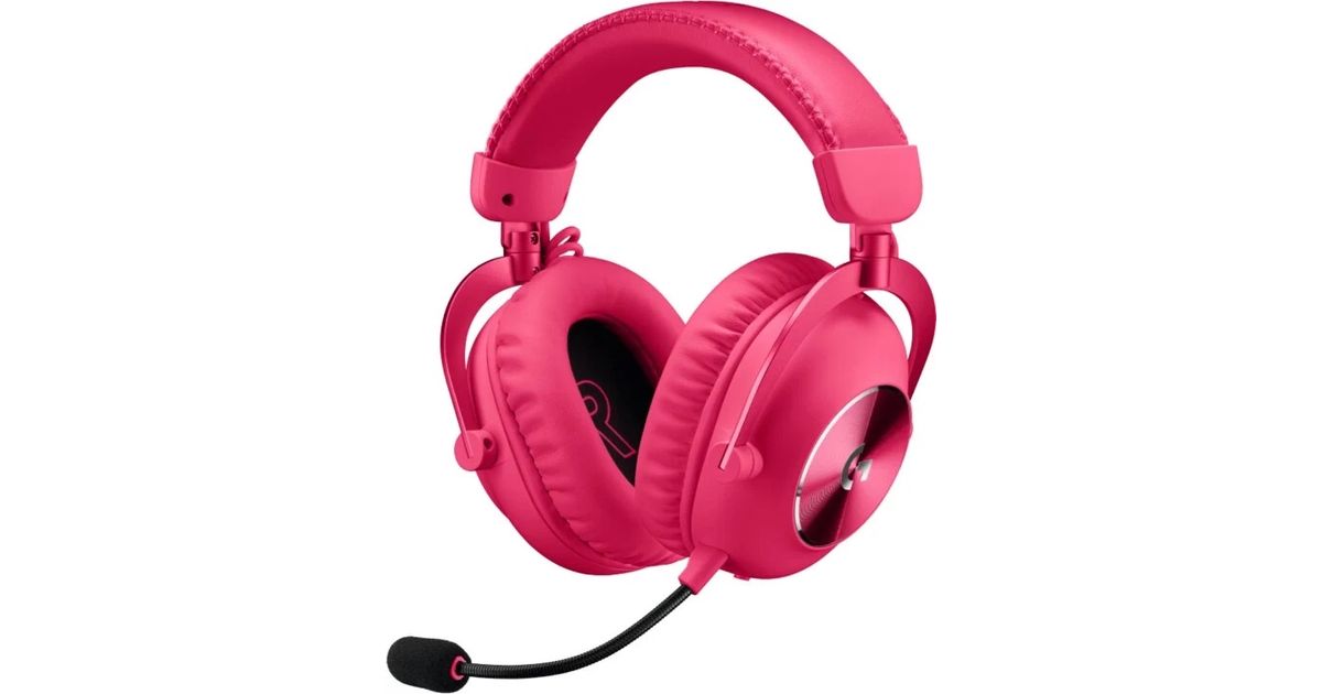 Logitech pink headset sale