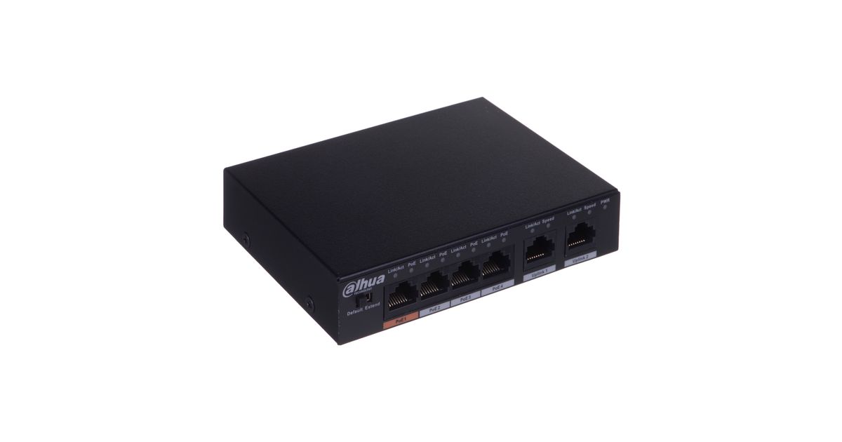 Dahua PFS3006-4ET-60 4-Port Fast Ethernet PoE Switch 