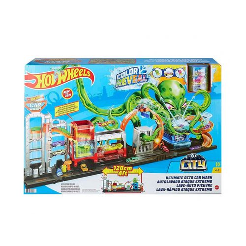 Hot Wheels Ultimate Octo Car Wash toy vehicle track Cars, vehicles