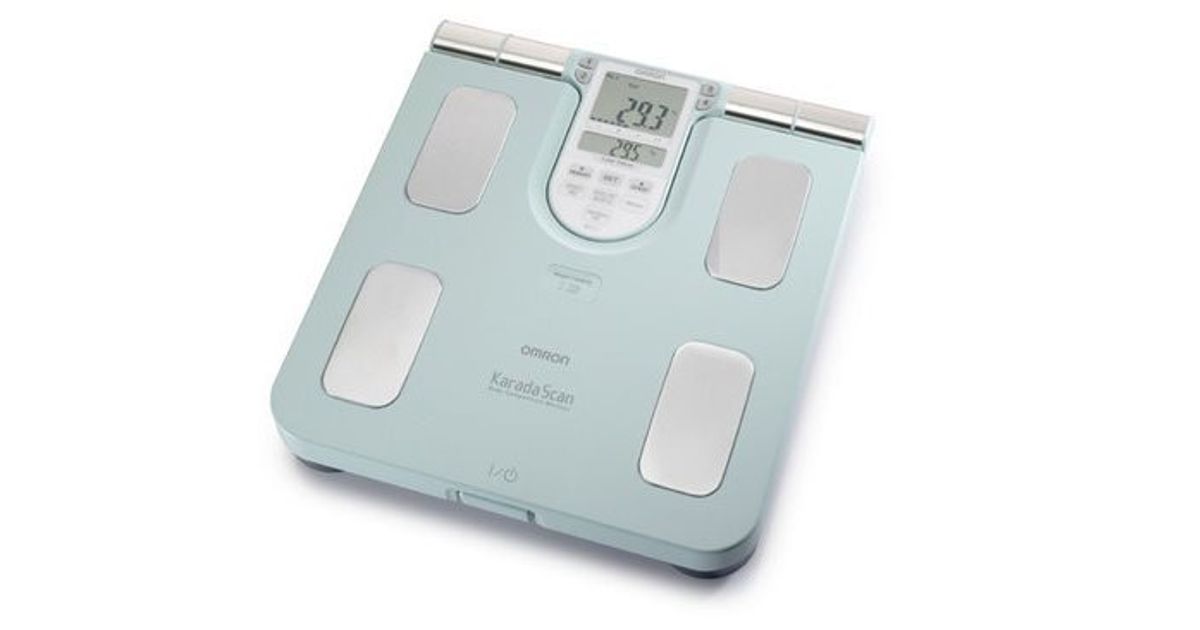 Omron BF511 Nelinurkne Türkiis Elektriline kaal Kaalud Vannituba