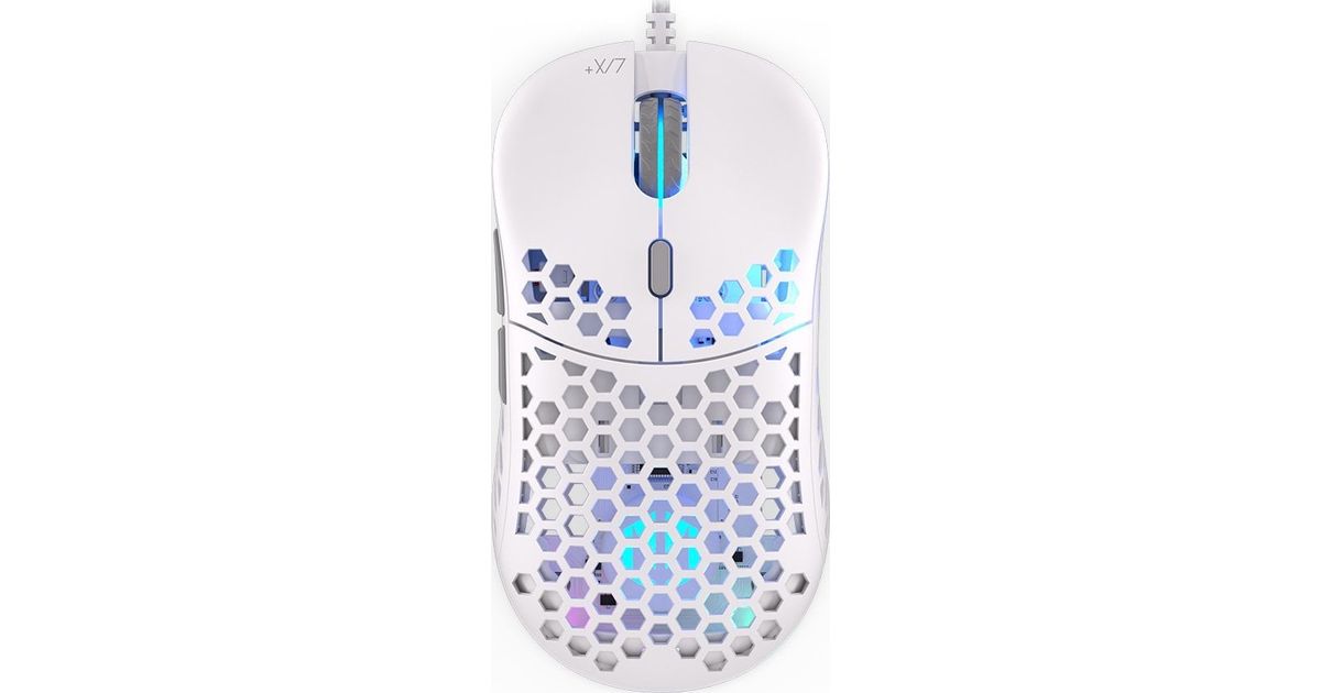 ENDORFY LIX Plus Onyx White mouse Right-hand USB Type-C Optical