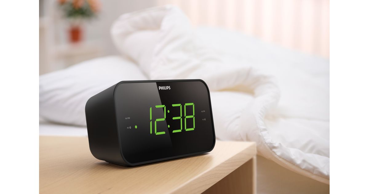 Philips alarm clock clearance radio spy camera