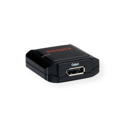 Roline DisplayPort v1.2 Repeater, 4K, Reach 30m, IN/OUT DisplayPort