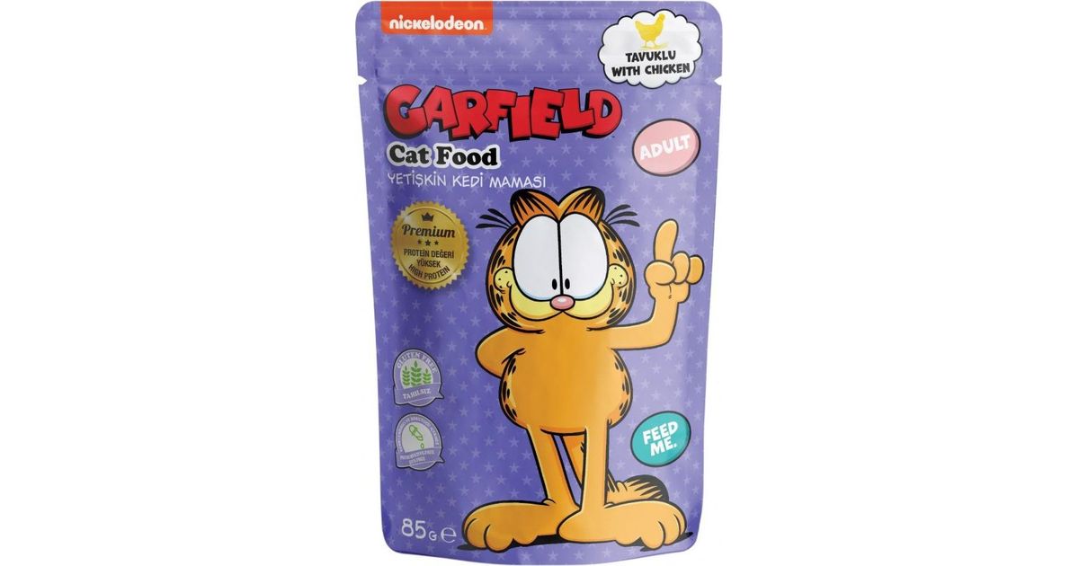 GARFIELD Garfield, sachet for adult cats with chicken, 85g Food