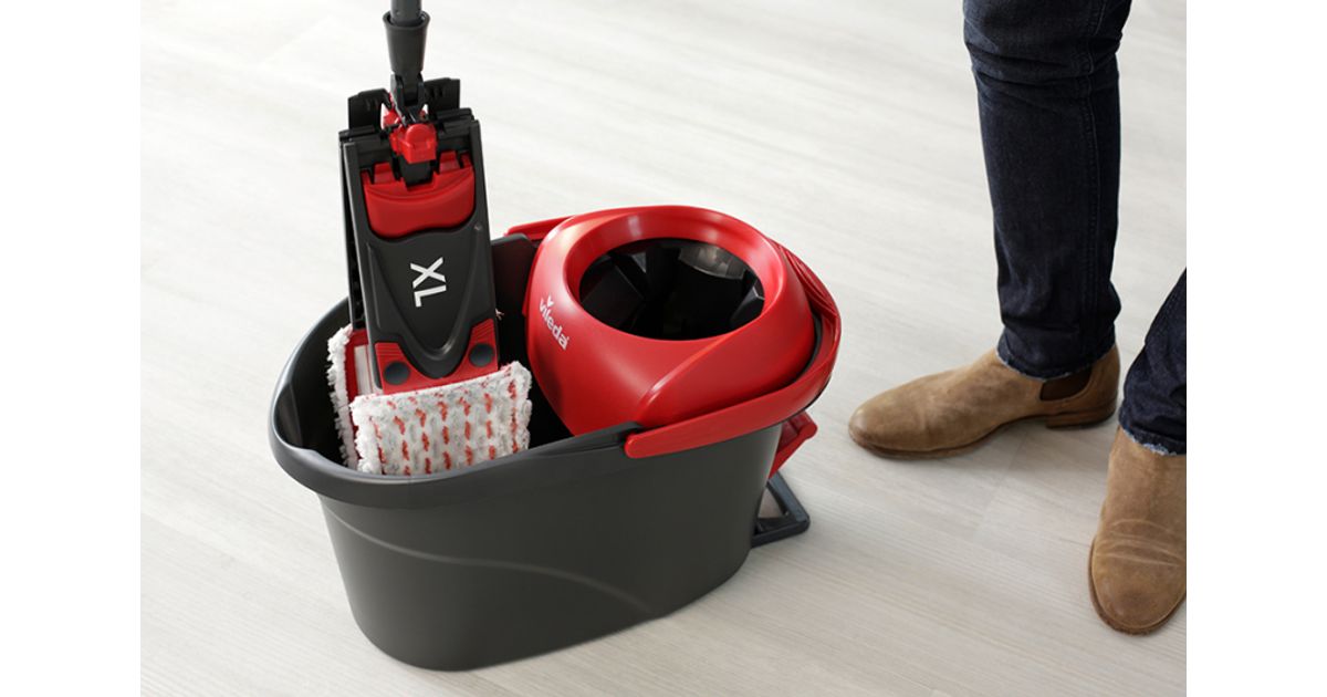 Vileda Ultramat Turbo XL mop Dry&wet Microfiber Black, Red - Brushes, mops,  buckets - Household goods - Home - MT Shop