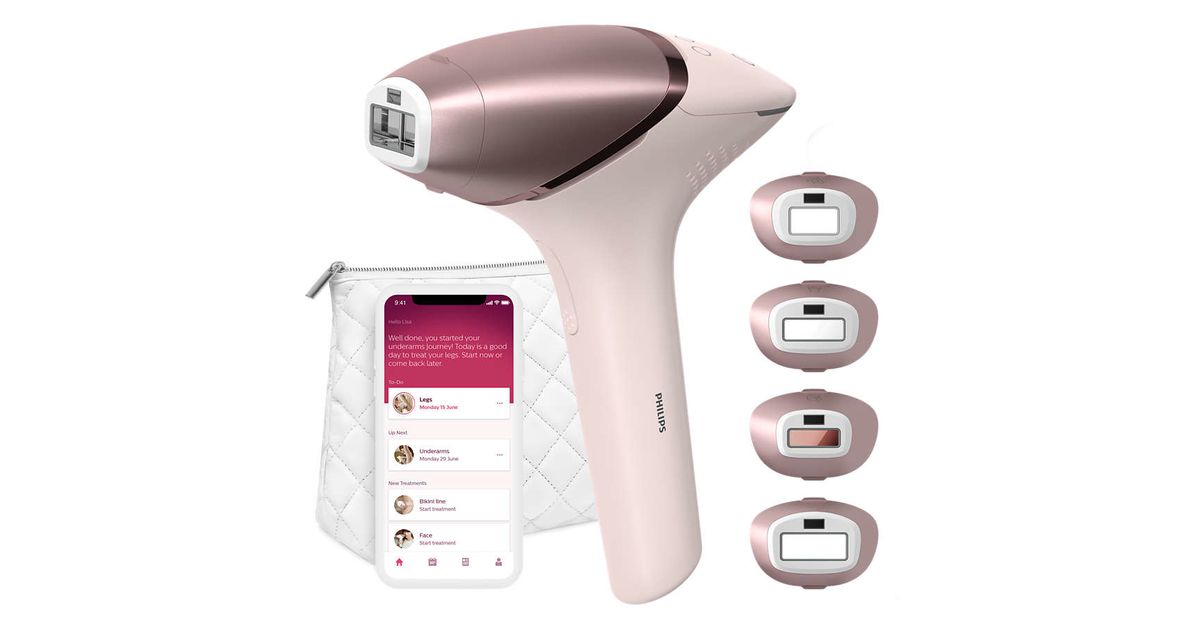 Philips Lumea Prestige BRI958/00 Epilaator 4 Pintsetid Roos ...