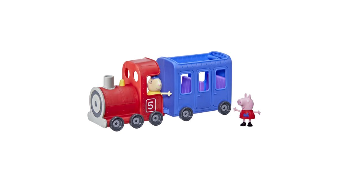 Peppa Pig Miss Rabbit's Train - Animal figures and accessories - Nukud ...