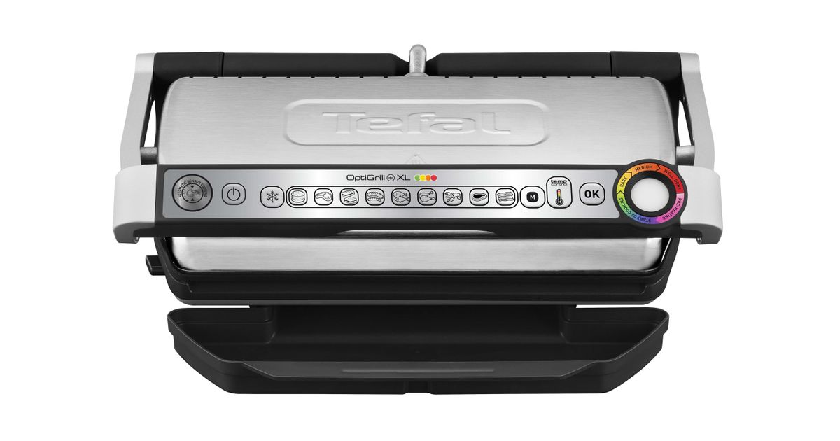 Tefal OptiGrill Elite Grill GC722D34 OptiGrill+ XL| inox ...