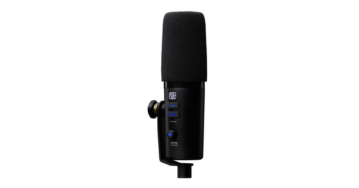 PreSonus Revelator Dynamic USB Large Membrane Microphone, Dynamic